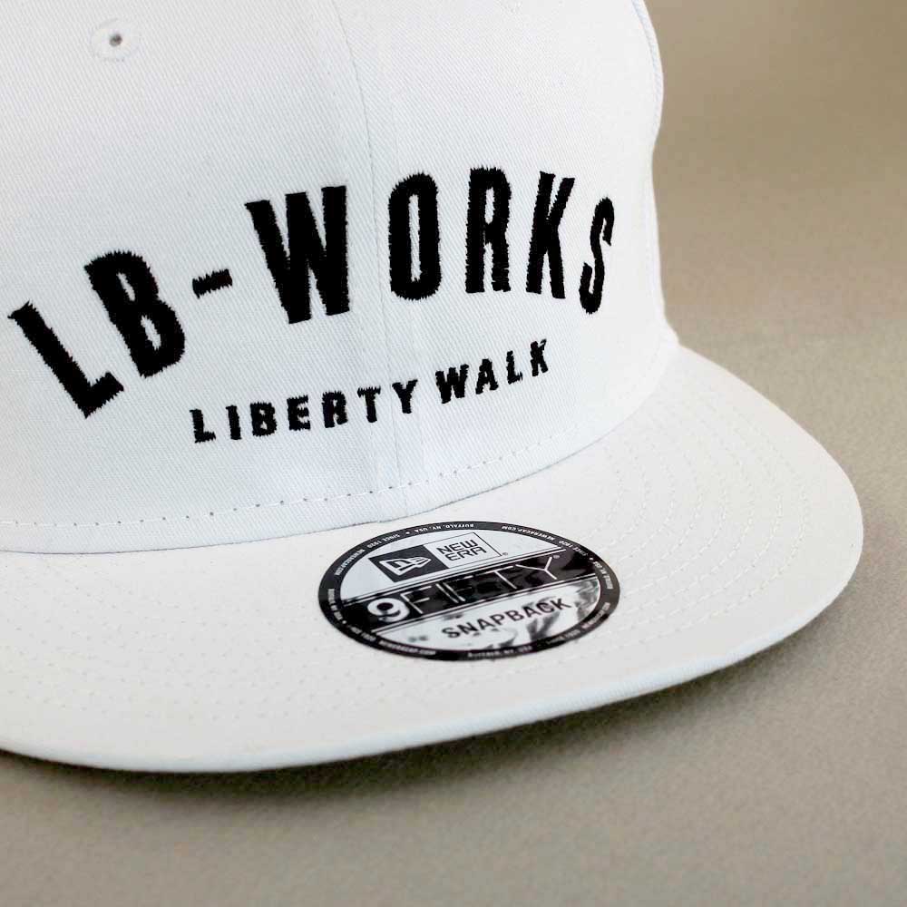 LB-WORKS logo cap White