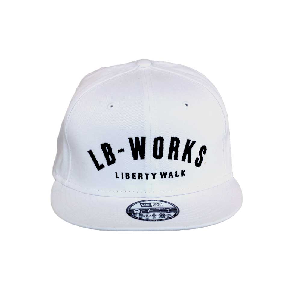 LB-WORKS logo cap White